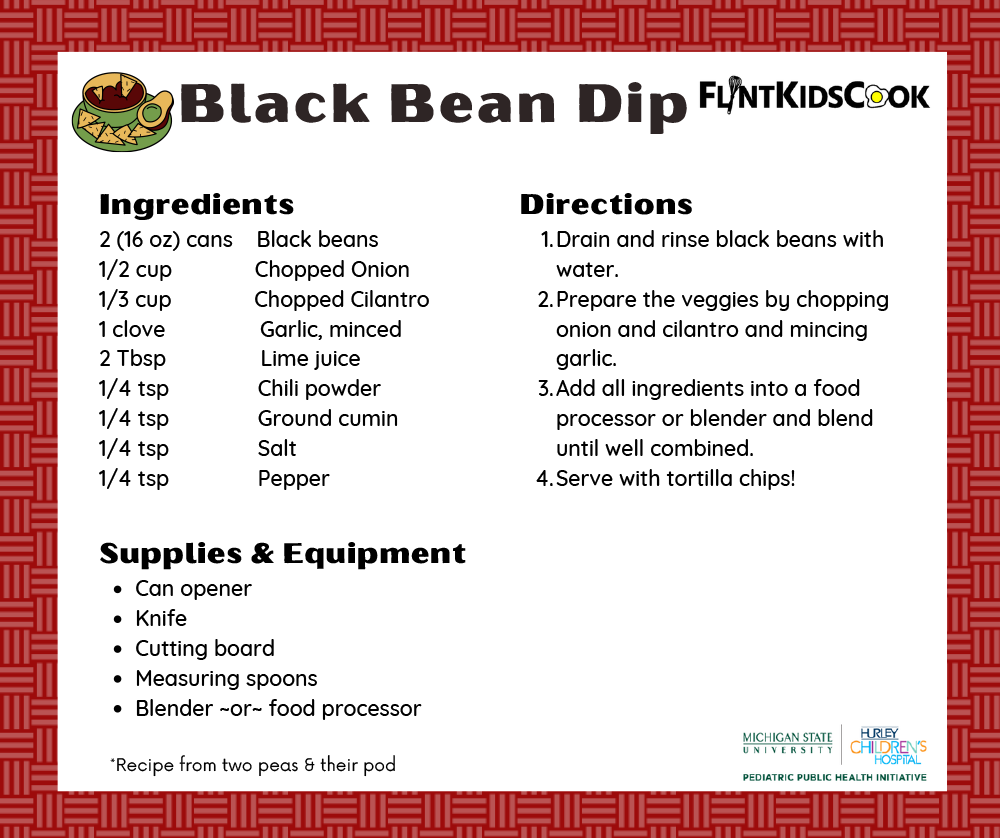 Black Bean Dip Recipe