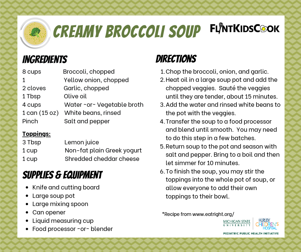 Creamy Broccoli Soup Recipe