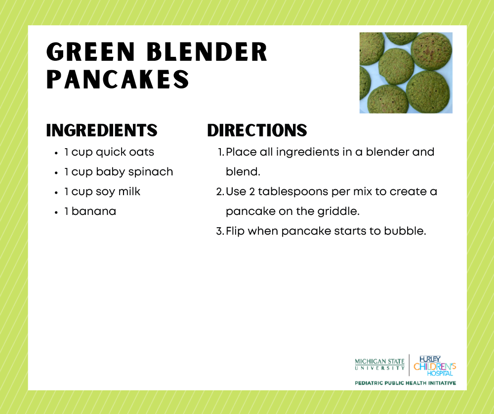 Green Blender Pancakes Recipe