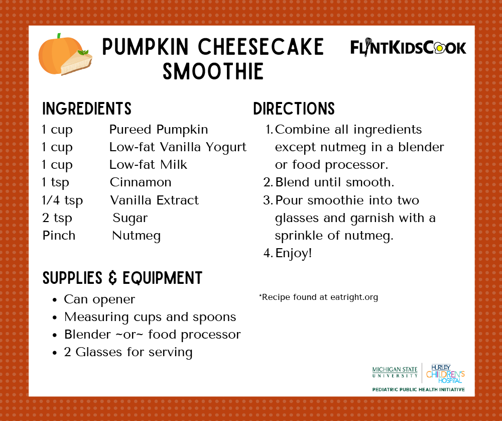 Pumpkin Cheesecake Smoothie Recipe