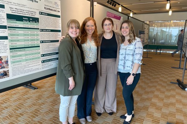 The PPHI Nutrition Team at Great Lakes Pediatric Research Day in 2023.